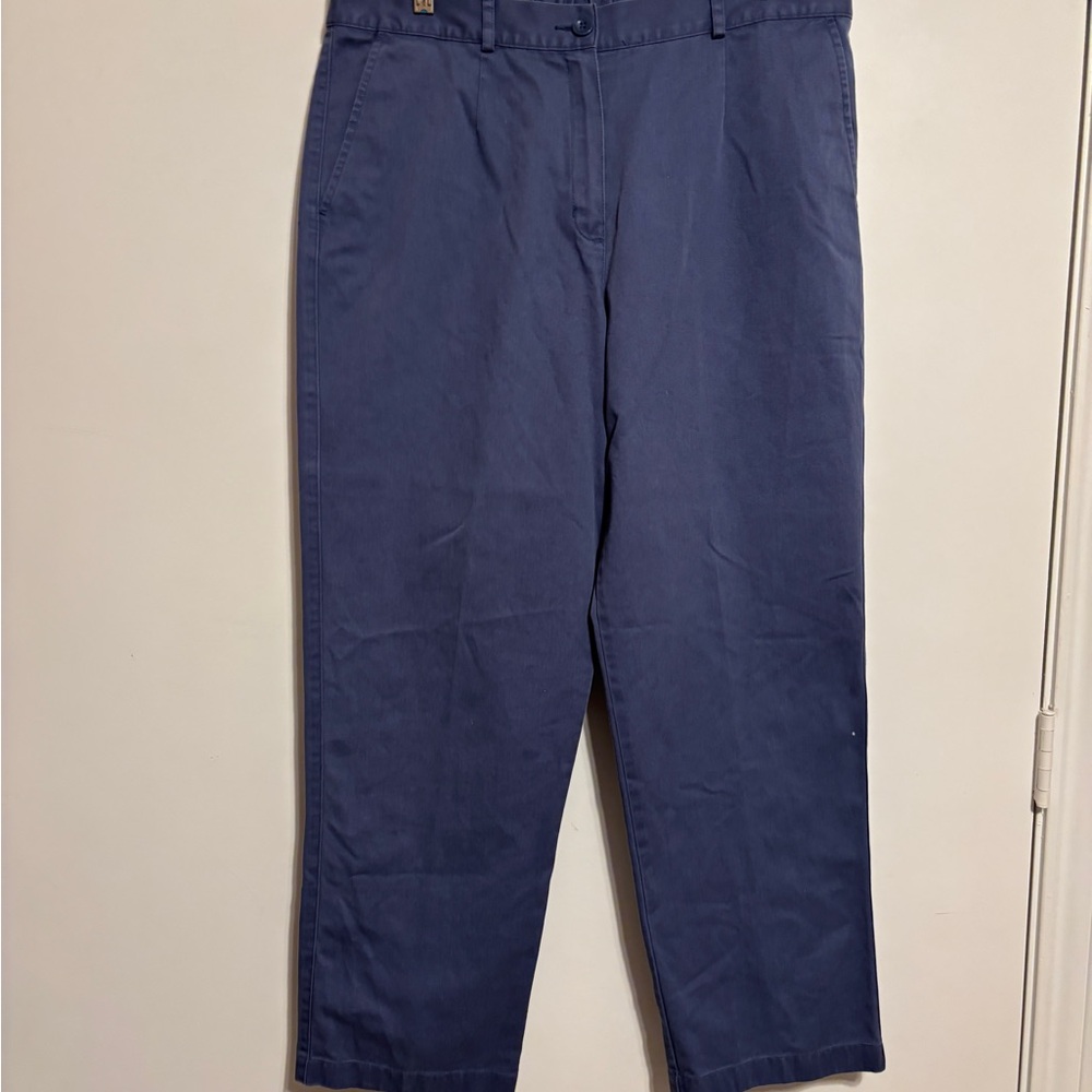 L.L. Bean Navy Chinos